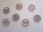 Wooden Nickels from The Newes
